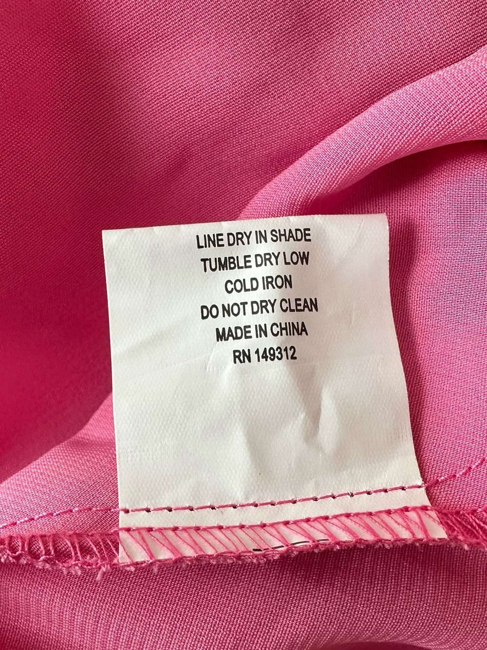 Here Comes The Sun Hot Pink Halter Maxi Dress Size S Elegant Evening Wear NEW - Picture 12 of 12
